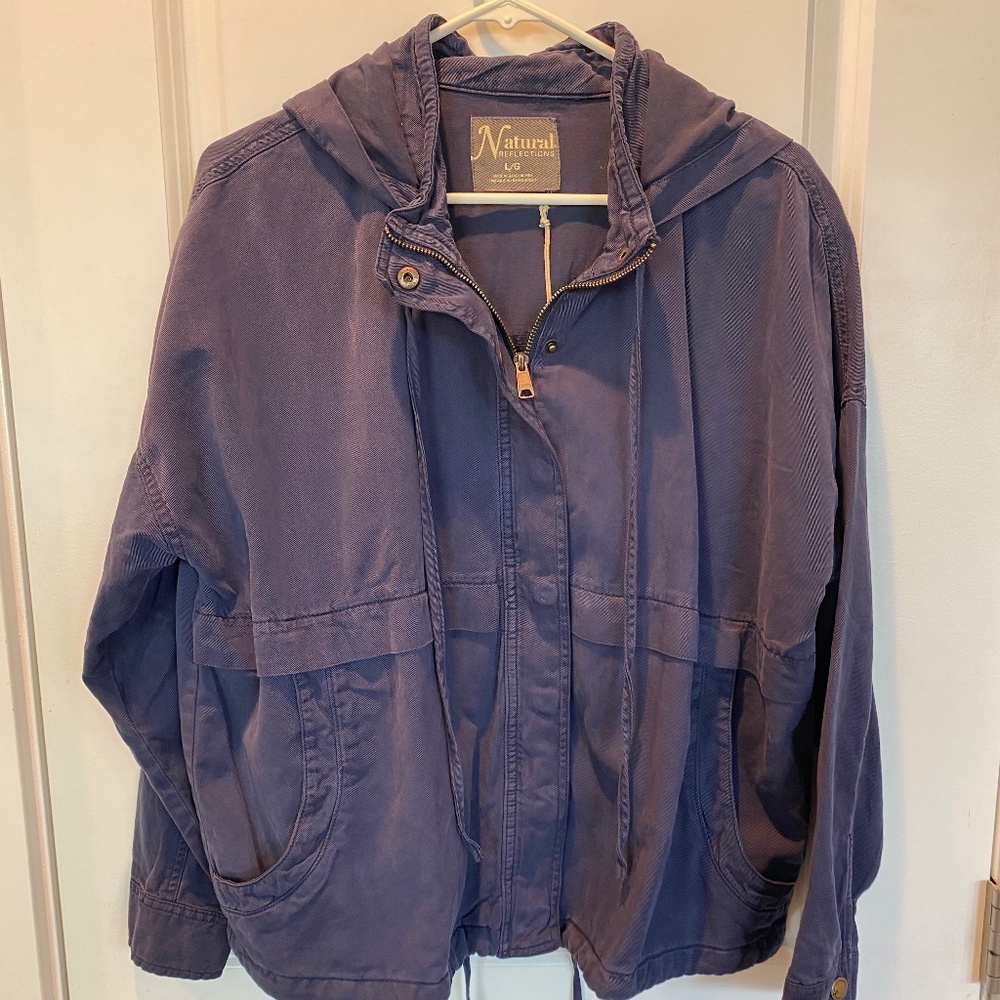 Navy Blue Utility Jacket - NWT!
